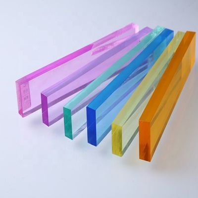 2.8mm-15mm Διαφήμιση Προσαρμοσμένα χρωματιστά ακρυλικά φύλλα για το laser cutting